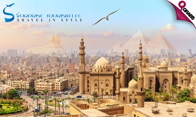 4 Days & 3 Nights Cairo, Egypt Tour Package!